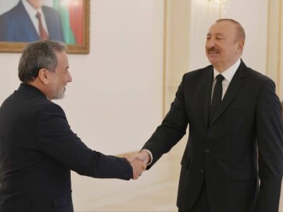 عراقچی با علی‌اف دیدار کرد