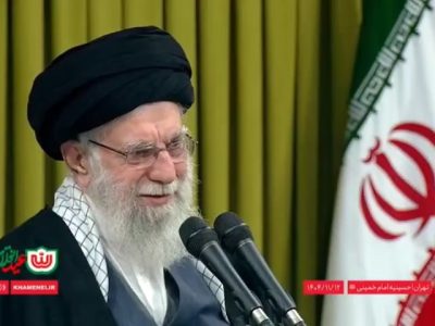 مثال جالب رهبر معظم انقلاب از دعوای ایران و آمریکا
