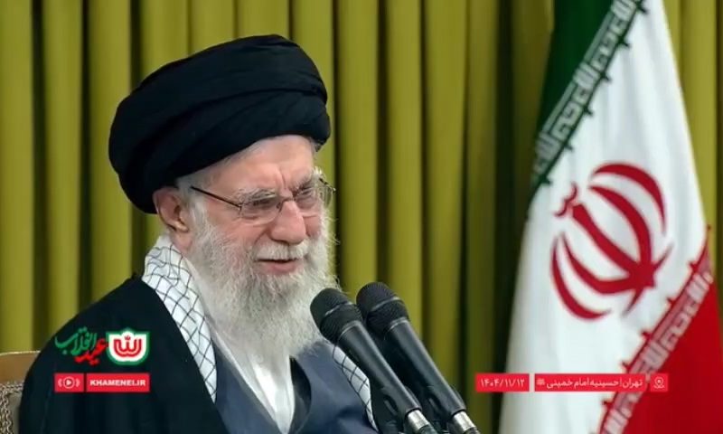 مثال جالب رهبر معظم انقلاب از دعوای ایران و آمریکا