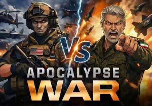 انیمه نبرد ایران و امریکا Apocalypse War