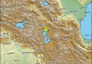 زلزله ۴.۵ ریشتری در سیس آذربایجان شرقی