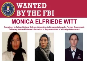 جایزه ۲۰۰ هزاردلاری FBI برای &laquo;مونیکا ویت&raquo; مامور سابق ضدجاسوسی آمریکا در ایران