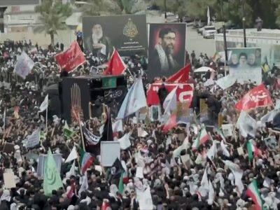 تشییع پیکر آقای شهید ایران در نجف اشرف