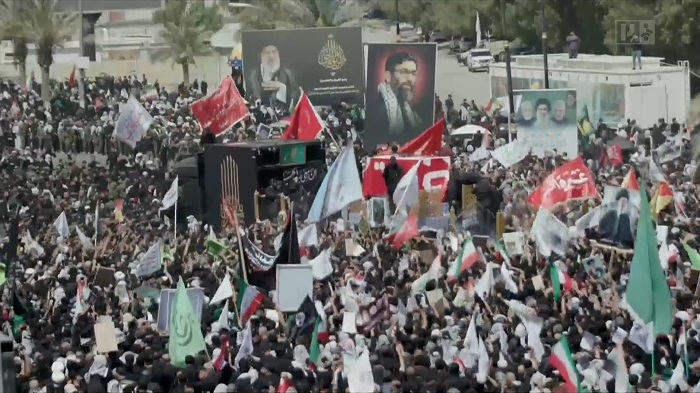 تشییع پیکر آقای شهید ایران در نجف اشرف