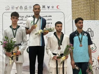 تکواندوکار دانشگاه فرهنگیان آذربایجان شرقی، صاحب مدال نقره  المپیاد دانشجویان کشور شد