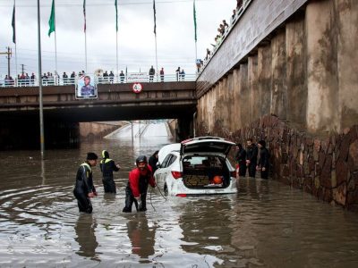 هشدار رگبار باران و آبگرفتگی معابر عمومی در آذربایجان‌شرقی